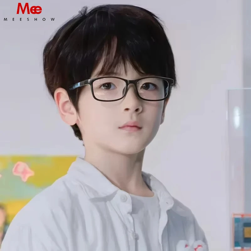 Meeshow Classic Kids Silicone Frames Myopia TR Eyeglasses Frames Anti Blue Light Glasses Customizable Prescription spectacles - view 3