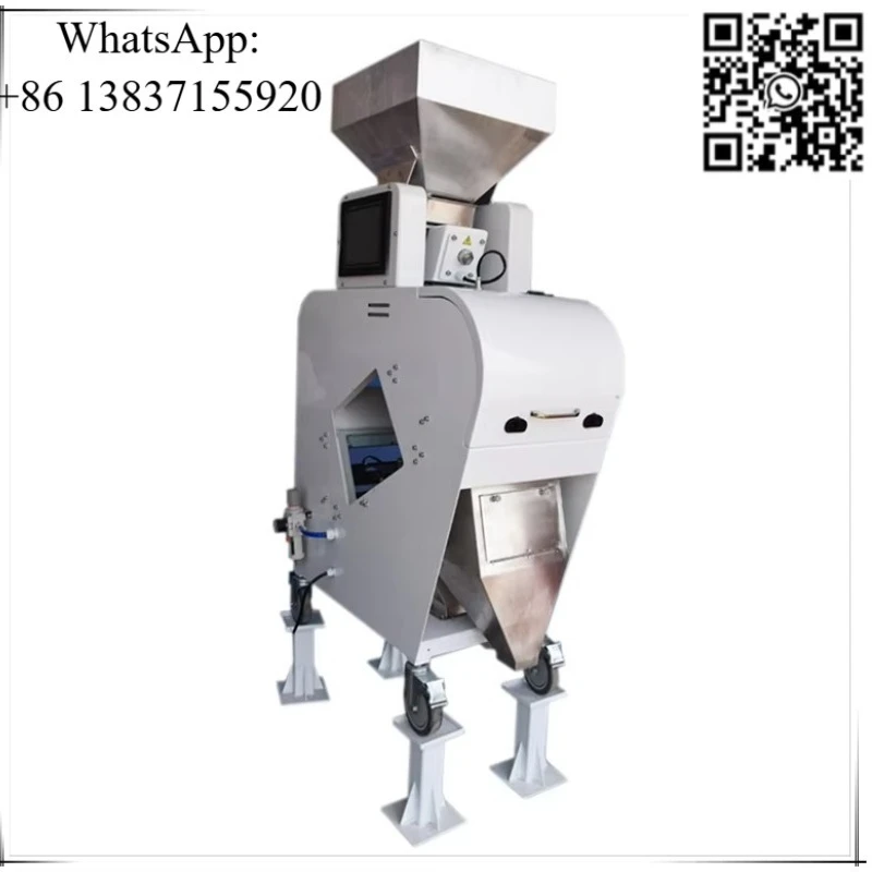Beans Selection Machine Mini Ccd Cocoa Sorting Machines Small Coffee Bean Color Sorter for Sale