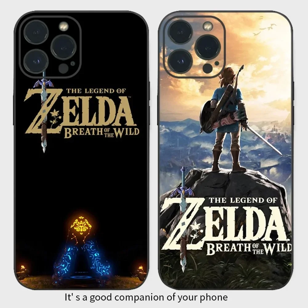 Game The L-Legend Of Z-Zelda Phone Case For IPhone16 15 14 13 12 Mini 11 Pro XS Max X XR SE5 6 7 8 Plus Soft Silicone Cover