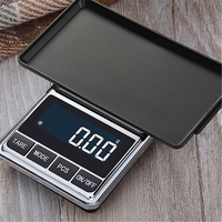 High Precision 0.01g Digital Scale Mini Pocket Scale Jewelry Scales Electronic Gram Scales 500G/200G Kitchen Coffee Scales