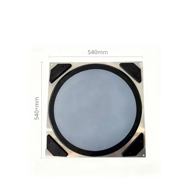 New square aluminum alloy rubber multi-functional fire rescue air cushion 540 * 540 * 12mm