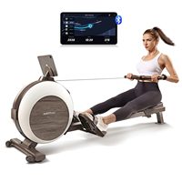 Luka Rowing Machine Super Burning Fat Smart Home Aerobic Exercise Training Fitness Rowing Machine Exerciser Eluctance