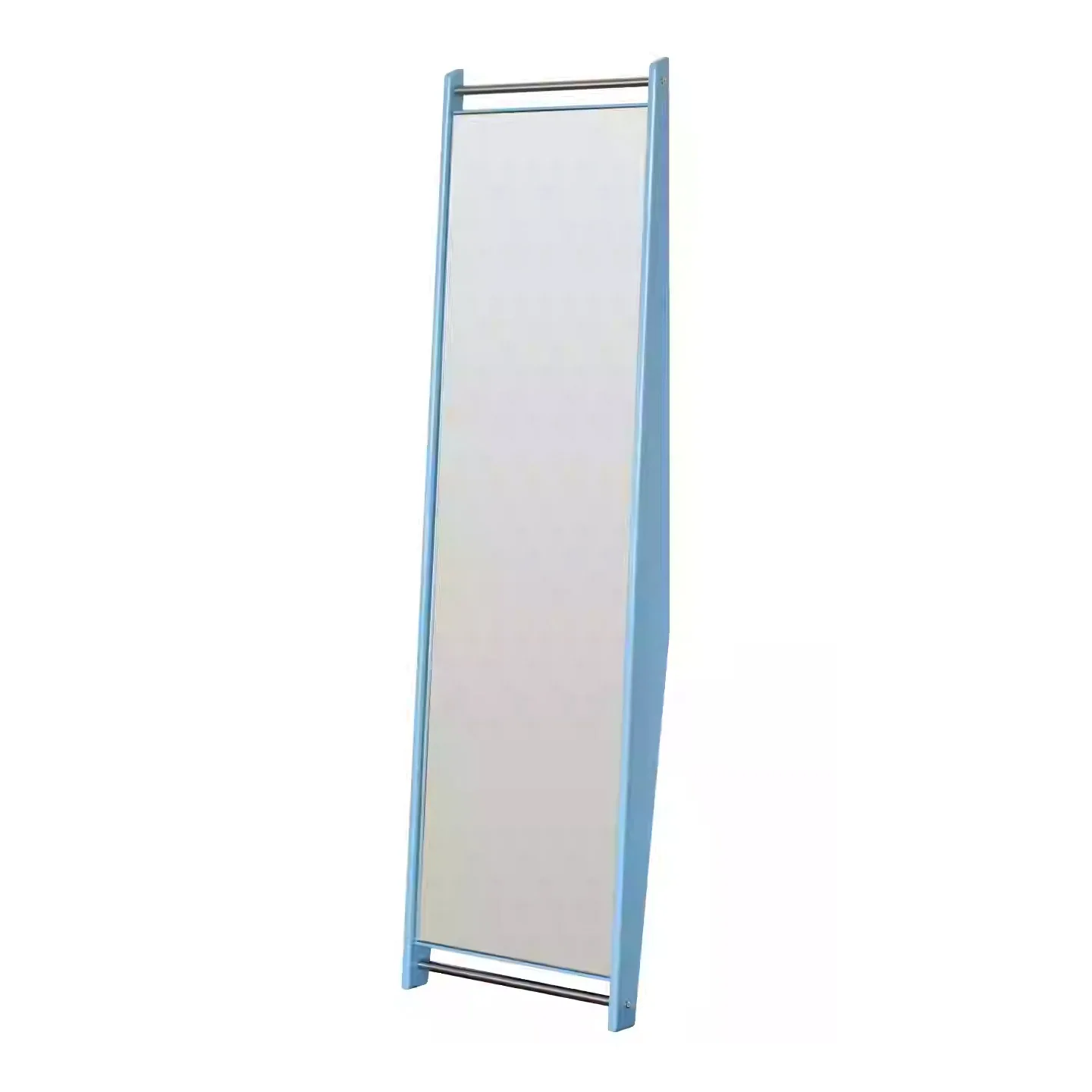 ins niche design full-length mirror full-length mirror floor mirror dopamine girlish feeling against the wall  fitting