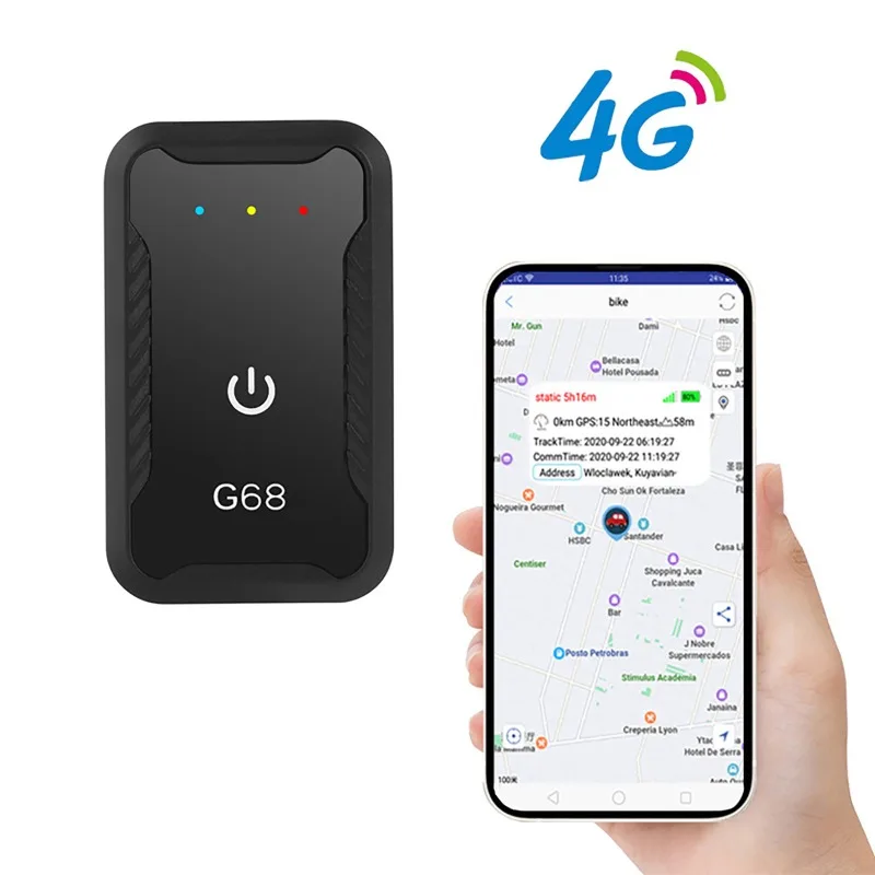 جديد 2025 4G جهاز تتبع صغير بنظام تحديد المواقع لمكافحة خسر جهاز صغير لتحديد المواقع المغناطيس IP67 لتحديد المواقع الملاحة المتقدمة جهاز تعقب السيارات تنبيه العبث