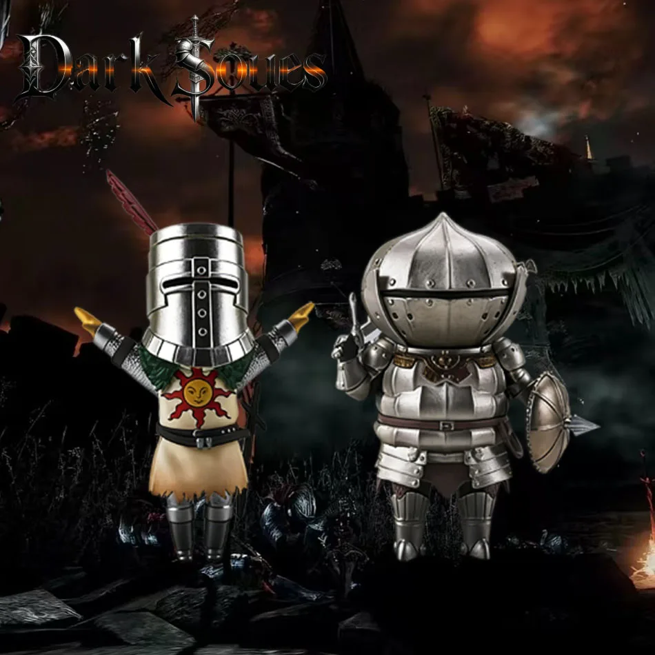 Figura de PVC Colecionável Dark Souls Solaire de Astora Jackass / Siegmeyer de Catarina, Modelo de Personagem de Anime, Presente Surpresa de Aniversário