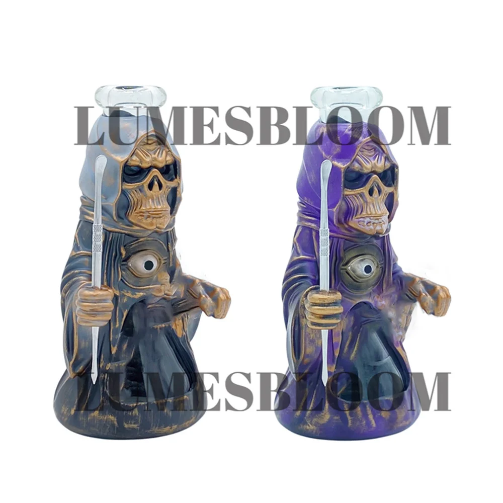 Monster Handmade Desktop Ornaments Evil Clutches Divination Home Enamel Sculpture Mystical Part Table Decoarte Clear Glass Ball
