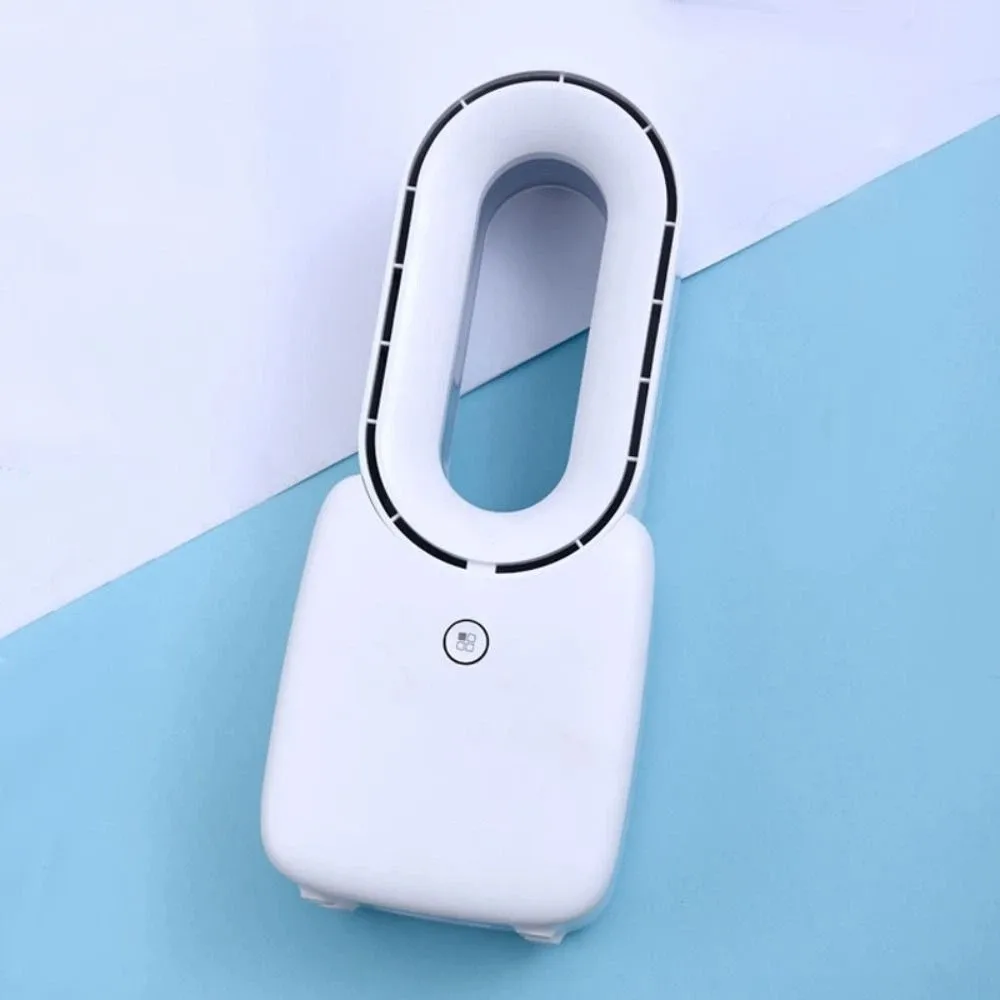 Colorful Light Portable Desk Fan 11.8 Inch LED Light Table Fan Quiet Touch Control Small Personal Cooling Fan Home view 3