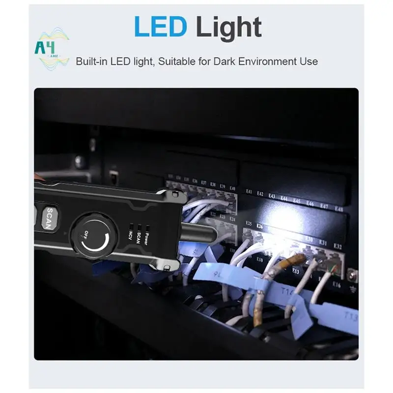 

A40Z-NF-8506 Тестер сетевого кабеля поддерживает тестирование/IP-сканирование/скорость сетевого порта Многофункциональный инструмент для поиска кабелей