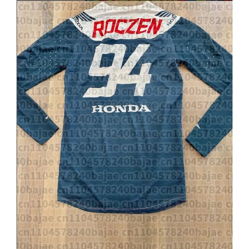 

Футболки Honda Riding с длинными рукавами для мужчин и женщин Off # 94-стиль 3D-печать Мотоциклист Байкер Deportiva Быстросохнущий