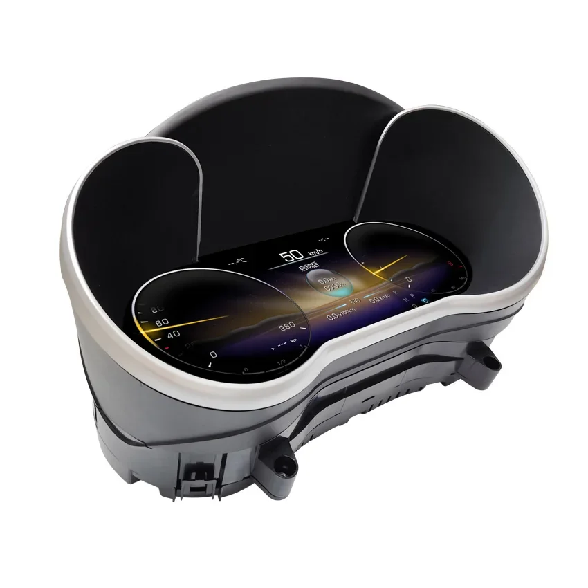 

Car Accessories 12.3" Car Upgrade Digital Cluster Instrument for W205 GLC X253 Support Show Carplay Camera
