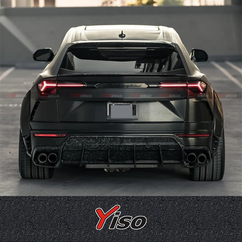 

Suitable For Lamborghini urus retrofit 1016 wide-body small body kit carbon fiber rear lip rear diffuser
