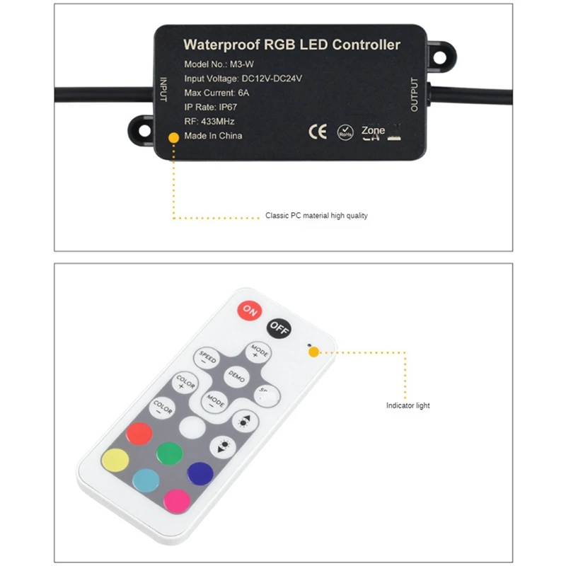 RGB-контроллер для детской лампы