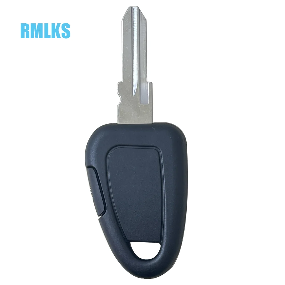 Side One Button Transponder Car Key Shell Cover Replacement For Fiat Iveco Remote Key Case No Button GT15R Uncut Blade - Image 3