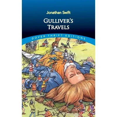 Gullivers Travels Classic Satire Fiction Novel by Jonathan Swift Paperback 240 Pages Timeless Adventure for Young Readers