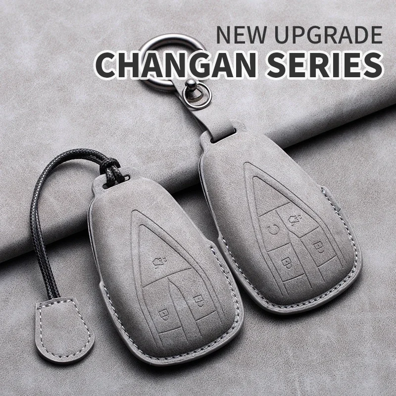 

Suitable for Changan CS75plus Keycase CS35 Eado CS55plus Univ Lamore Unit Oshan z6 x5 x7 Keycover Keyshell Keychain car key bag