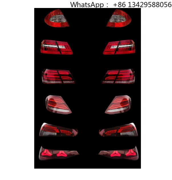 E CLASS 210 211 212 213 214 للمصابيح الخلفية لمرسيدس بنز كاملة المدى بالجملة