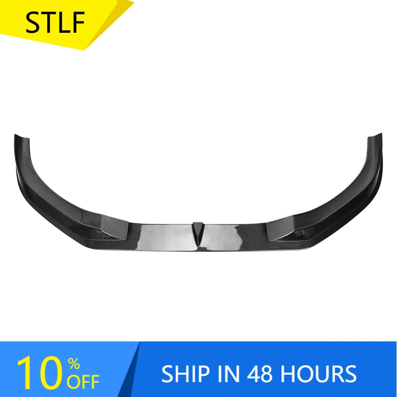 

STLFAC Style Carbon Fiber Front Bumper Lip for BMWs 8 Series G14 G15 G16 M Sport 2019-2021 Carbon Car Body Kits