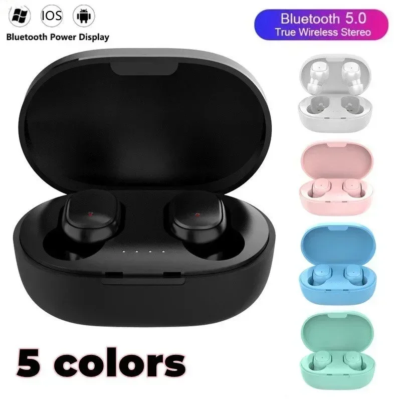 Оригинальная беспроводная Bluetooth-гарнитура A6S TWS 5,0, наушники Bluetooth, спортивные наушники-вкладыши, гарнитура с микрофоном для Xiaomi Iphone Lenovo