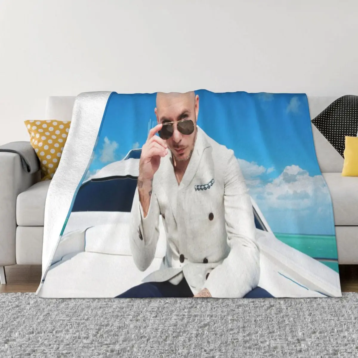 

Pitbull 001609 Anime Bed Blankets Throw Blanket Sofa bed blanket Winter Warm Blanket Throw Blanket