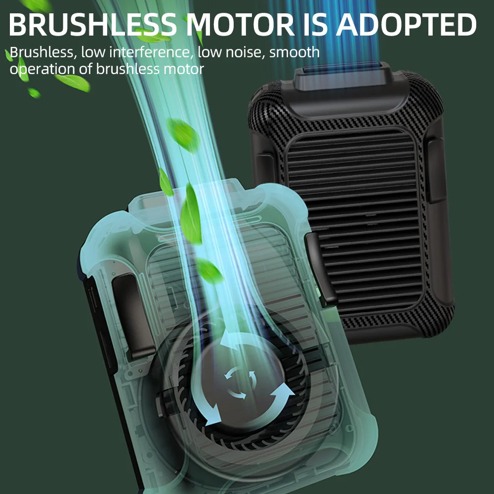 مروحة خارجية معلقة على المعصم USB رسن صغير محمول صغير خالي من الشفرة مكيف هواء متنقل للطوارئ بنك طاقة 6000 مللي أمبير في الساعة