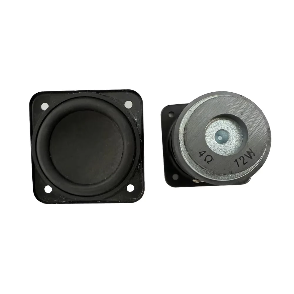 AUIN 2 Stück 2 Zoll 4 Ohm 12W Lautsprecher Vollbereichs-Dual-Magnet-Lautsprecher Heimkino Langhub-DIY-Bluetooth-Lautsprecher für Auto – Detail 8