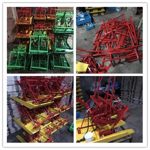 Agriculture Machine for Manual Rice Planter 2 Rows Paddy Transplanter with the Cheap Price
