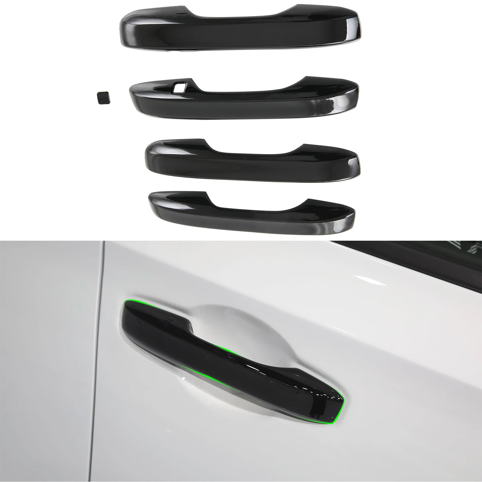 

Auto Upgrade Exterior Accessories Style Door Handle Insert Cover for Honda CR-V 2023 2024