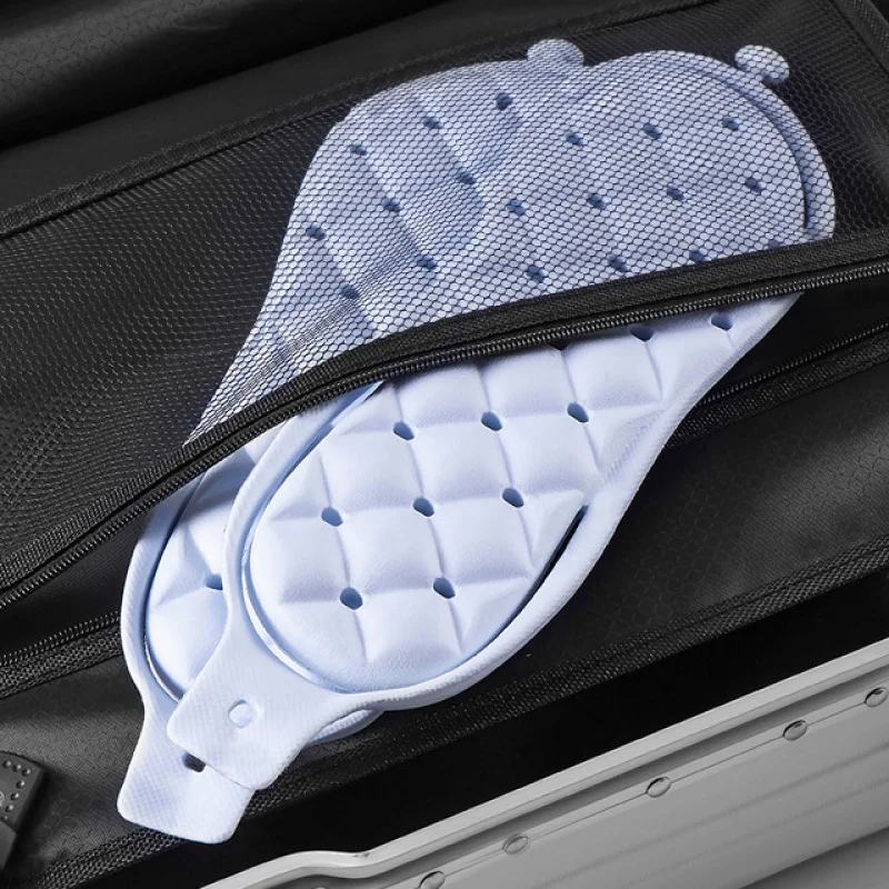 شباشب قابلة للطي أساسية للسفر، صنادل محمولة مضادة للانزلاق للفندق والشاطئ، شباشب خفيفة الوزن وسريعة الجفاف للرجال والنساء