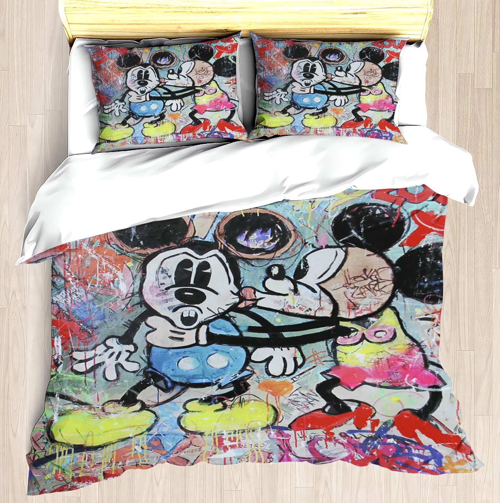 

Детский пододеяльник, декор, мультяшная стена, детский комплект для спальни, пододеяльники, наволочка, детский комплект постельного белья, праздничные подарки