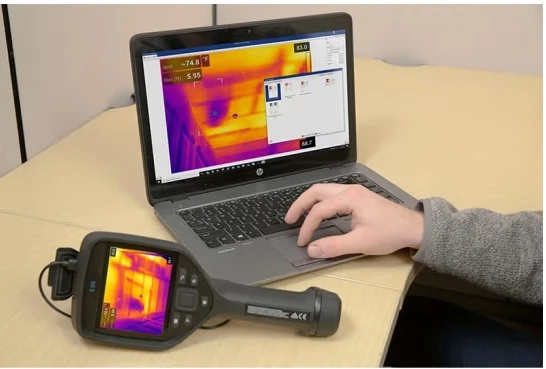 Cámara termográfica infrarroja FLIR E54/E76/E86/E96/E98, cámara térmica portátil E54 nueva [resolución 320*240]