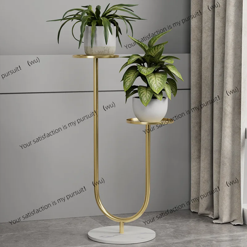 

Flower rack wrought iron living room indoor balcony decoration floor-to-ceiling multi-layer flower rack rack modern simple