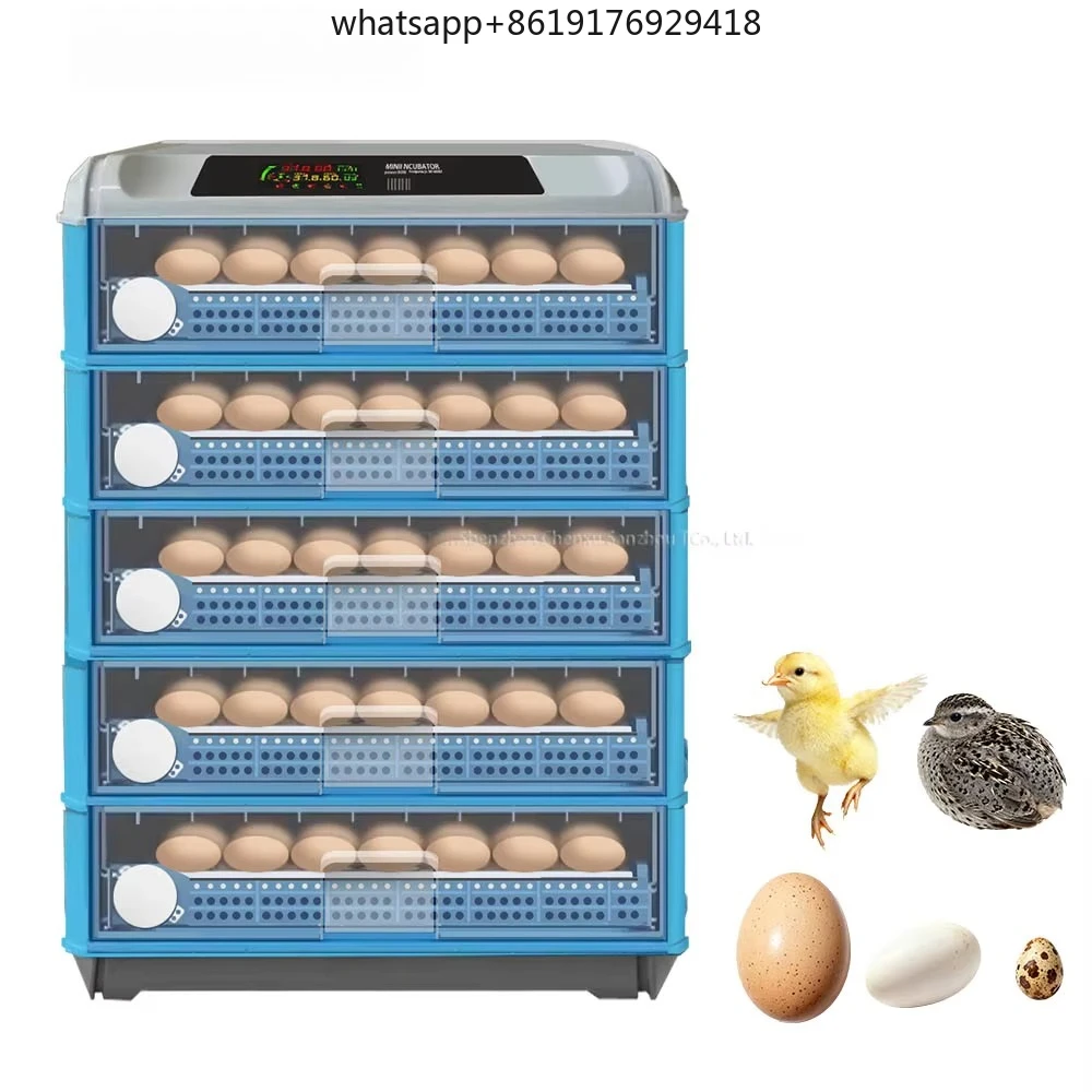 

Automatic Intelligent 500 Capacity Egg Incubator Automatic Water Supply Higher Hatching Rate Roller Type Egg Incubator