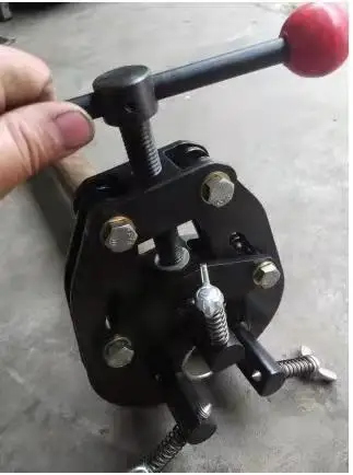 double top wire fine-tuning fixed pipe oil special docking tool artifact Long-distance pipeline welding external counterpart,