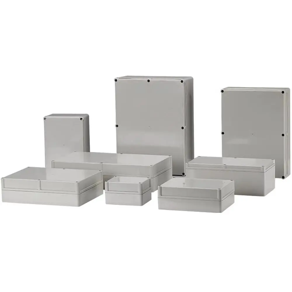 

New Ip65 Outdoor Project Box Plastic ABS Waterproof Electrical Junction Box 10 Styles DIY Sealed Enclosure Wire Box