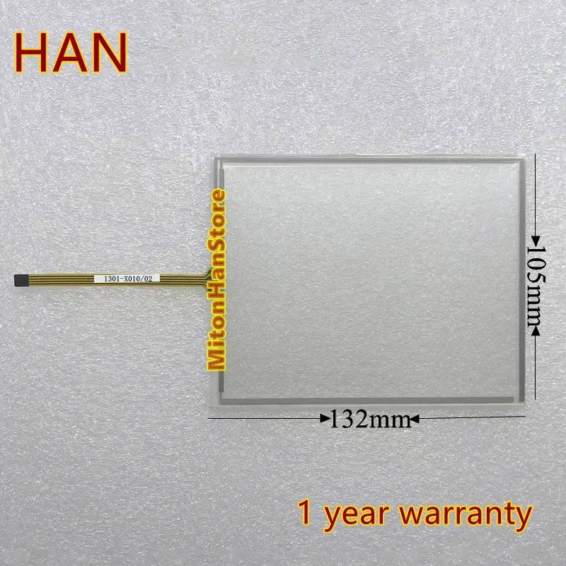 

1301-X010/02 1301-X010 1302-X271 5.7 Inch Touch Panel Screen Digitizer 132*105mm