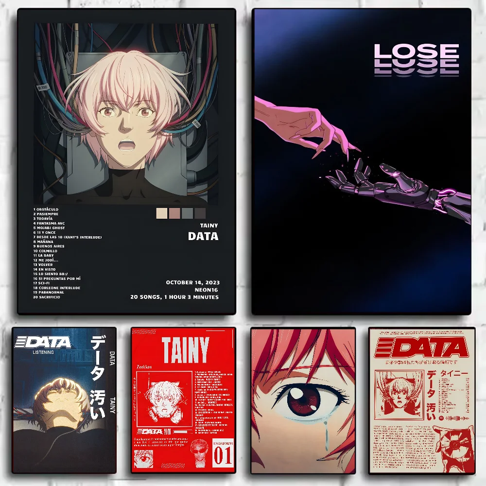 

Tainy DATA Singer Poster HD art sticky wall waterproof home living room bedroom bar aesthetic decoration