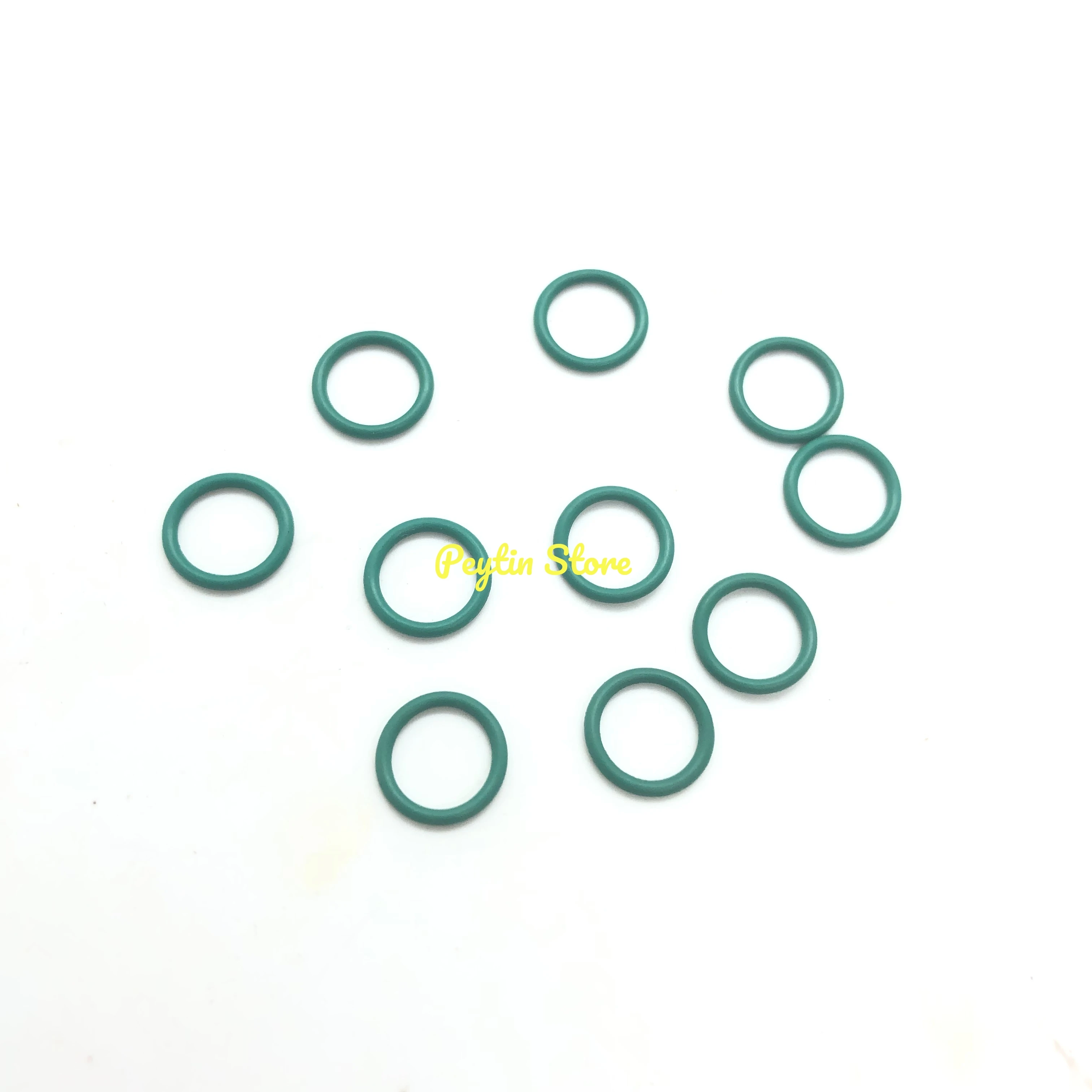 5/10Pcs OD 9.5/10/15/17/17.5/18~30x1.2mm  ID 1.1/1.6/2.8~41x1.2mm Green FKM Fluorine Rubber O-Ring Sealing Ring Washer Gaskets