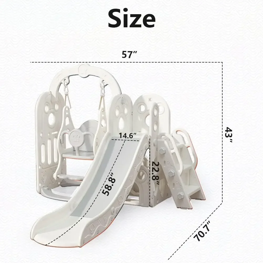 شريحة أطفال مناسبة للأطفال من سن 1 إلى 12 سنة للعب والتسلق على الشريحة. #2