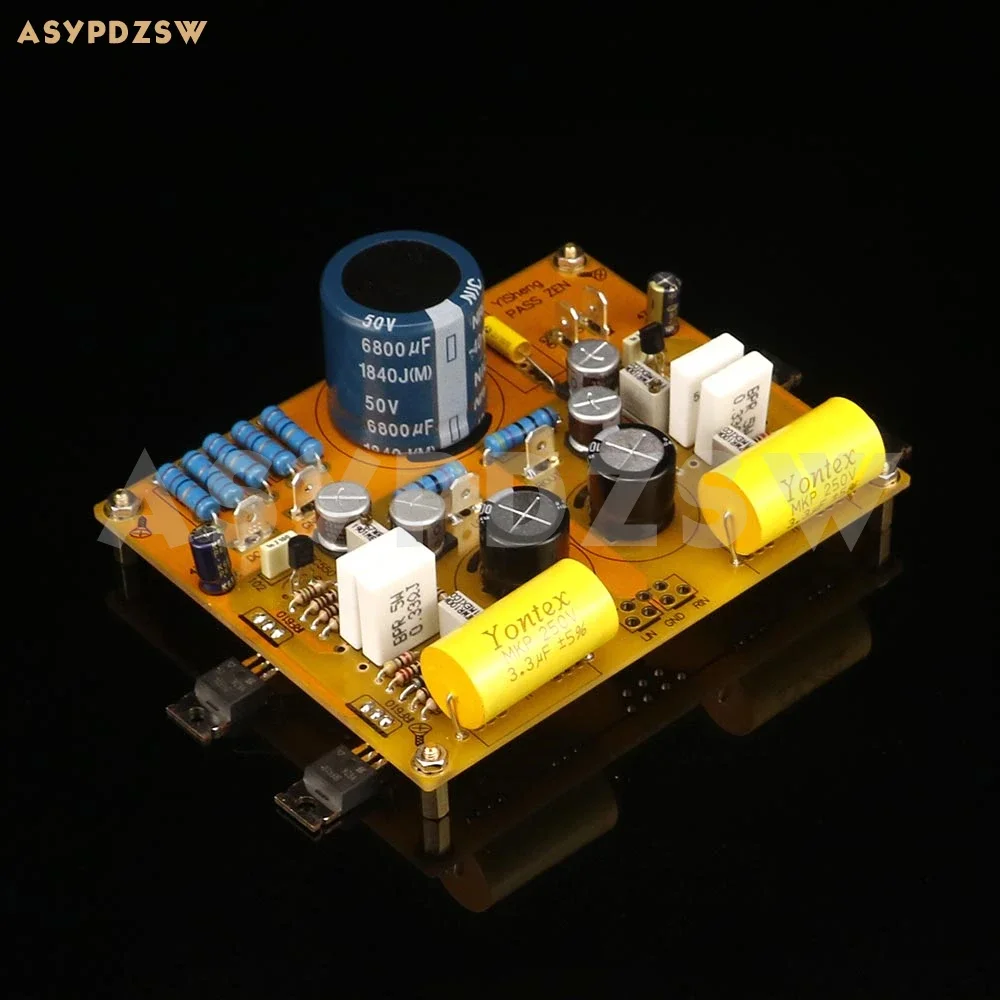 

PASS ZEN Single-Ended Class A Headphone amplifier/Small Desktop Power amplifier DIY Kit/Finished board 5W+5W