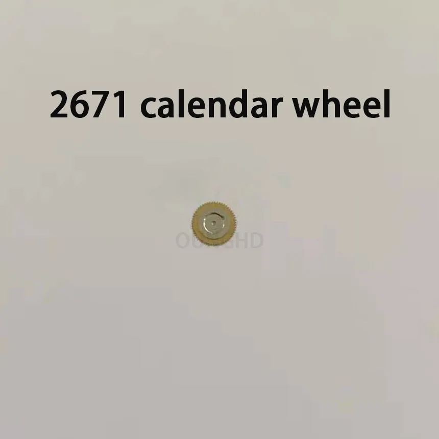 Original geeignet für 2671 bewegung kalender rad kalender kleine über rad schnell zifferblatt kalender rad Original demontiert par