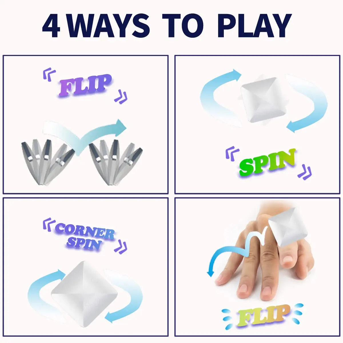 فليبو فليب ألعاب متململة الدورية سبيكة الحركية سطح المكتب لعب للبالغين مكتب تململ سبينر مكافحة الإجهاد لعب للأطفال