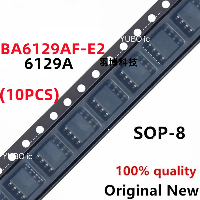 (10piece)100% New BA6129AF-E2 BA6129AF BA6129A 6129A sop-8 Chipset