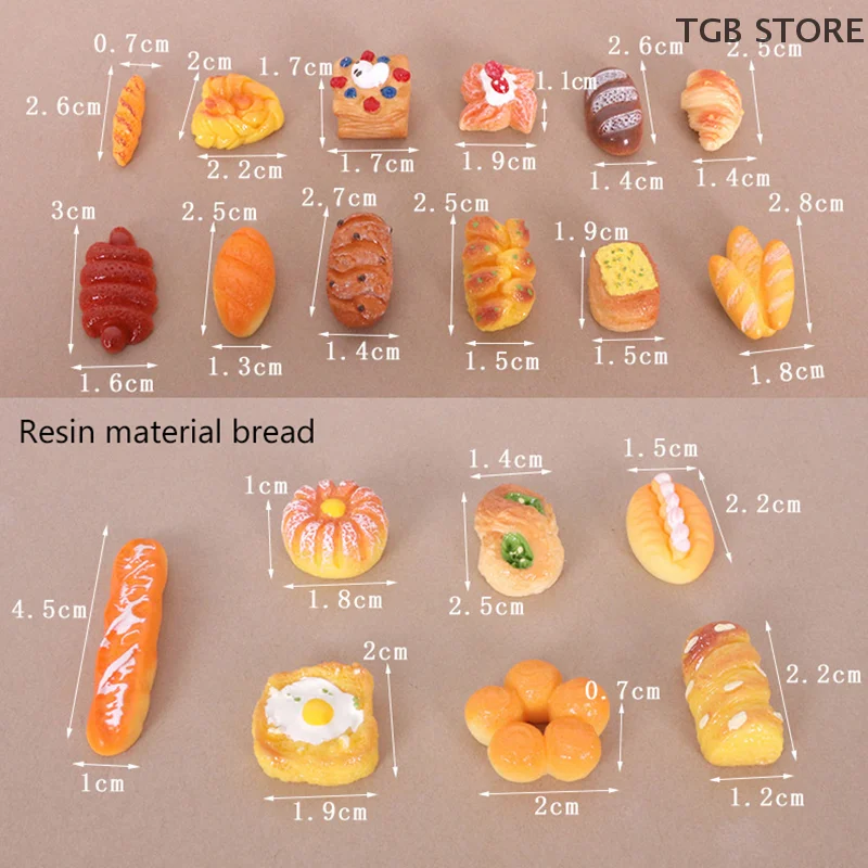 1Set Simulation Brot Korb Marmelade Modell Lebensmittel Spielen Küche Dekor Spielzeug Puppenhaus Miniatur Puppenhaus Zubehör