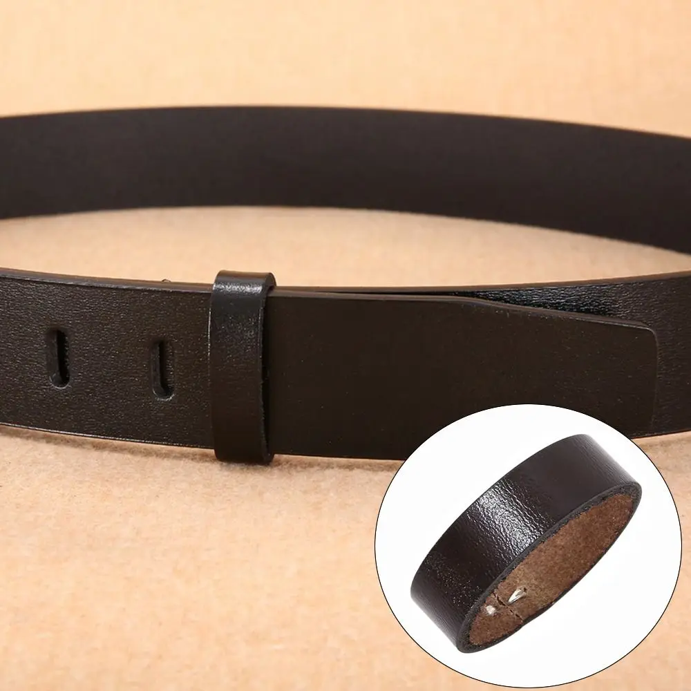 Waist Belt DIY Components Universal Waist Belt Loop Genuine Leather DIY Belt Keeper Waist Belt Link Loop Buckle Teenager