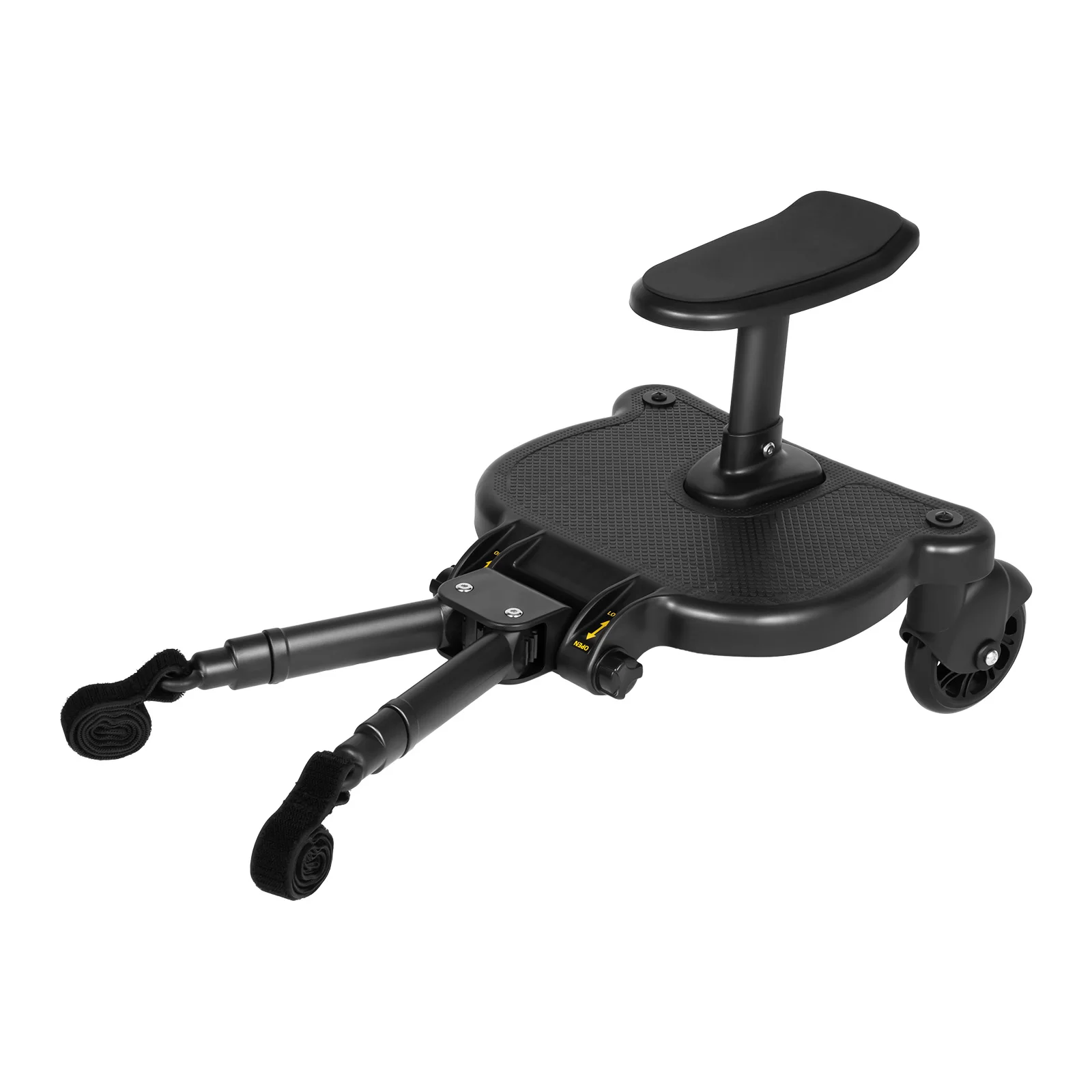 2 in 1 Universele Kinderwagen Board Staande Buggy Board met Afneembare Zitting Kinderwagen Pedaal Adapter Kinderwagen Kids Ride Board Belasting 25 kg - afbeelding 1