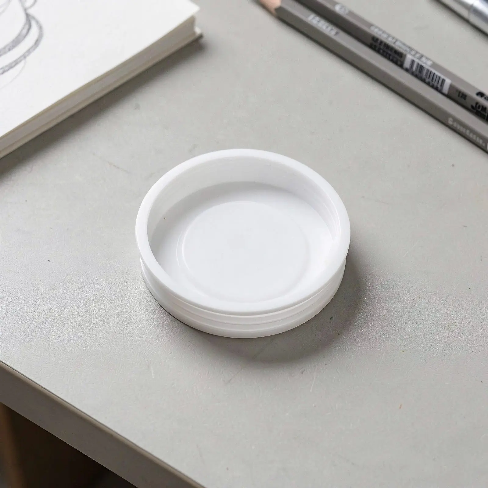 Mailing Tube End Caps 100Pcs White 2 Inch Cardboard Tube Stopper Paper Cylinder Lid for Shipping Scroll Art Storage