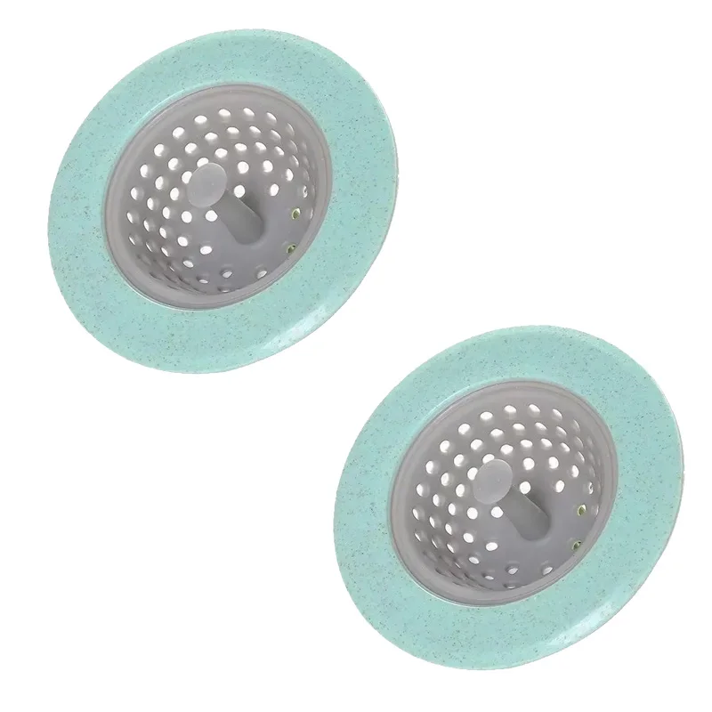 1/2 stuks Home Living Afvoerputje Haarstopper Bad Catcher Gootsteenzeef Rioolfilter Douche Cover gootsteenzeef gootsteen accessoires