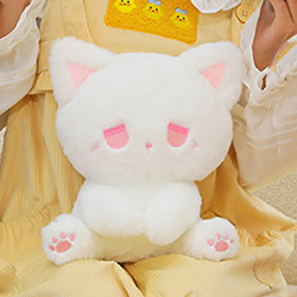 Poupée en coton Emo ours en peluche poupée jouet dessin animé confortable chat noir en peluche peluche peluche peluche poupée jeter oreiller