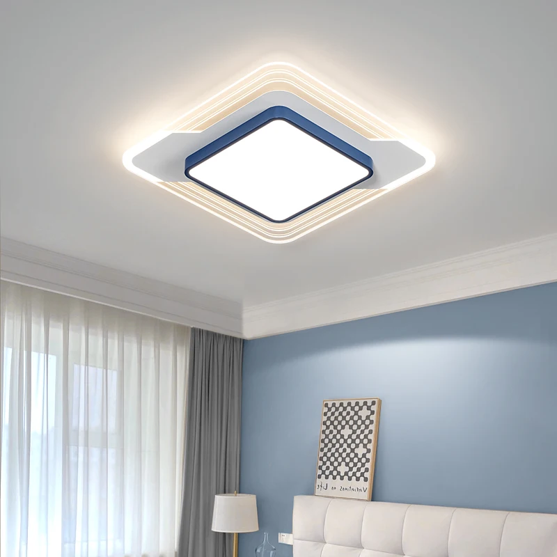 Luz de techo minimalista para sala de estar y dormitorio, accesorio de iluminación Simple y moderno para el hogar y apartamento, novedad de 2023