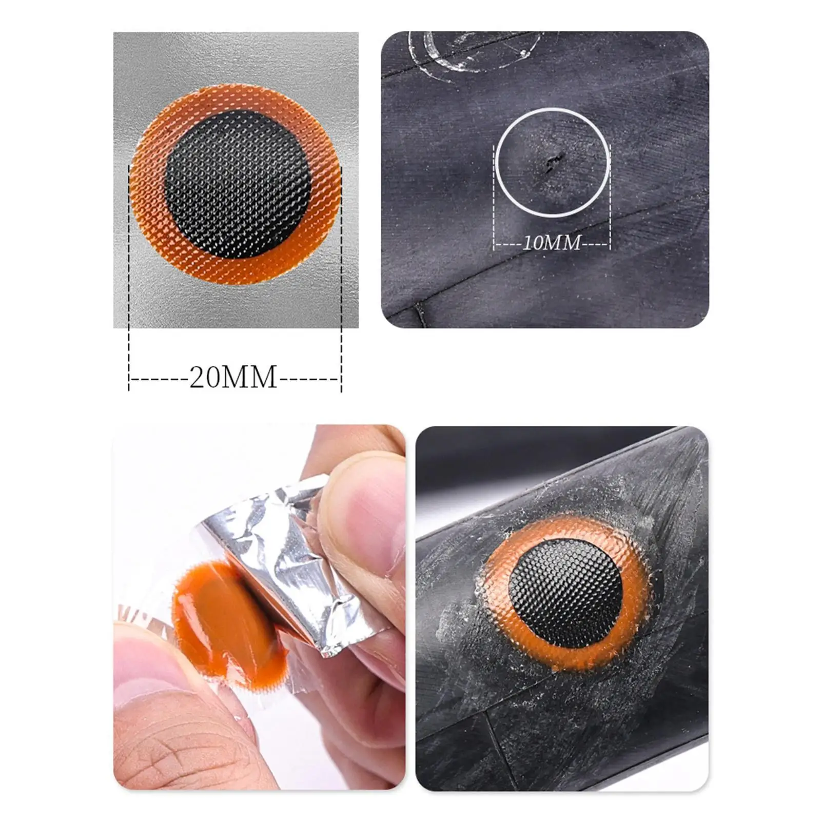 

Набор для ремонта проколов велосипедных шин с высококачественными заплатками для камер и аксессуарами для обслуживания и поддержания состояния